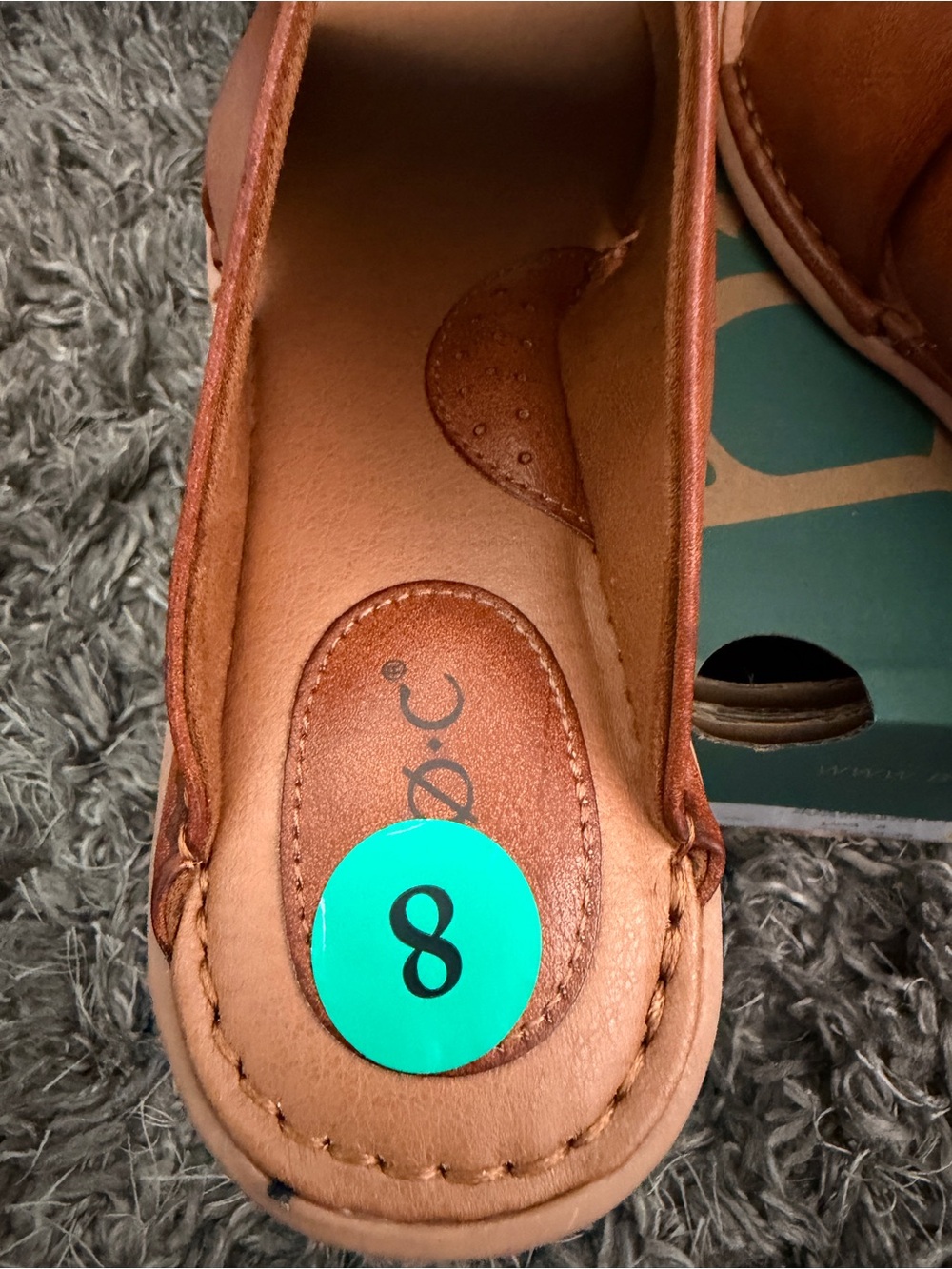 b.o.c. Brown Sandals (New) - Picture 5 of 8